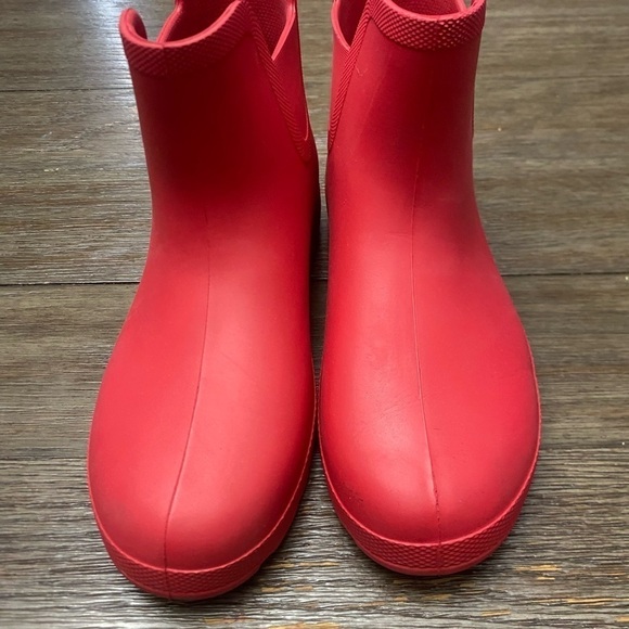 Women's Chelsea Ankle Rain
Boots size 7 red - Picture 4 of 8